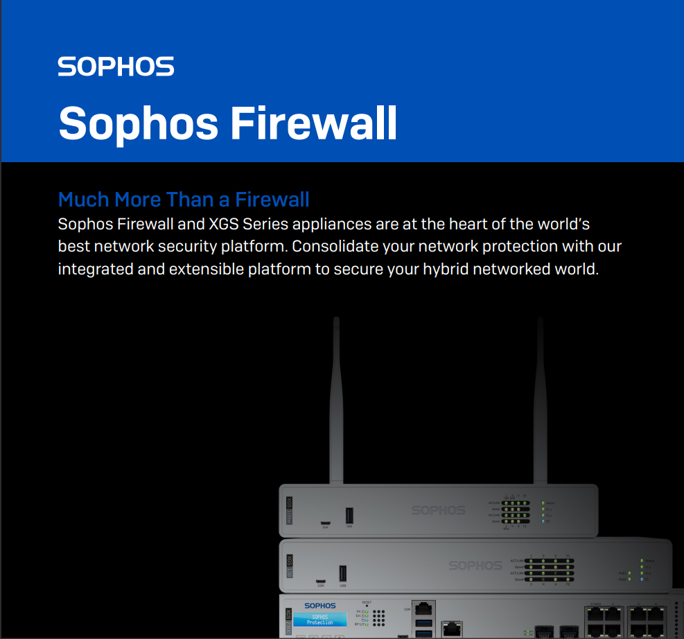 Sophos firewall Trinidad